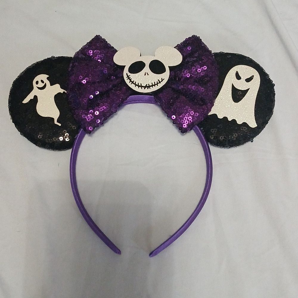 Mouse Ears Headband Sequin Mouse Ears for Women Girls Princess NEW comes in bag
